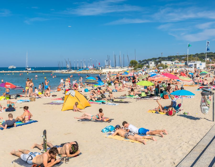 Plage du Ponteil, Antibes