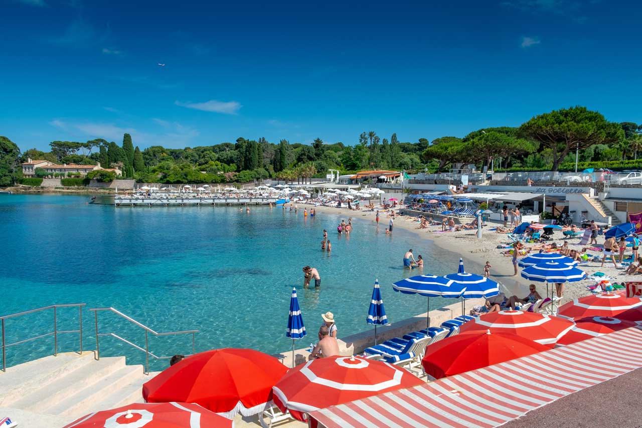 Les plages d’Antibes Juan-les-pins