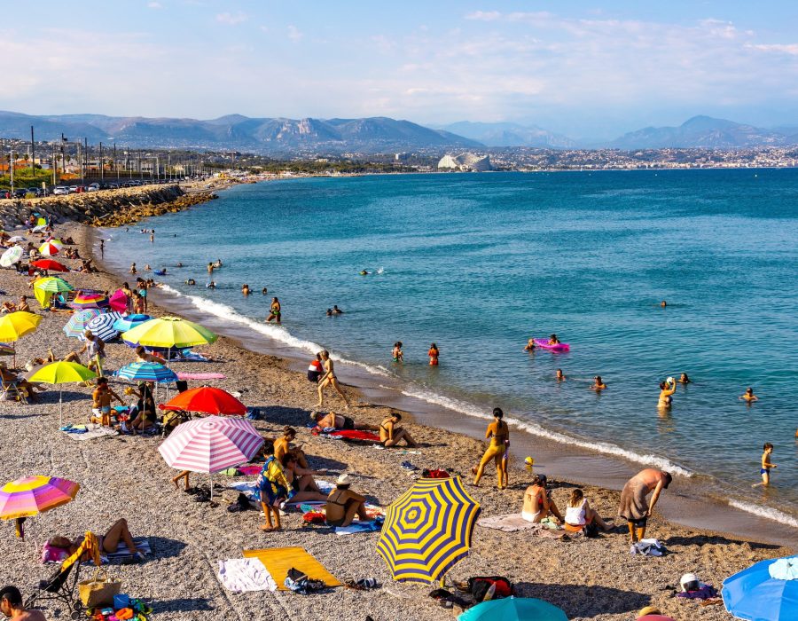 Plage Fort Carré Antibes