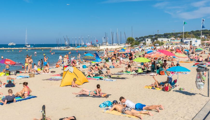 Plage du Ponteil, Antibes, Côte d'Azur