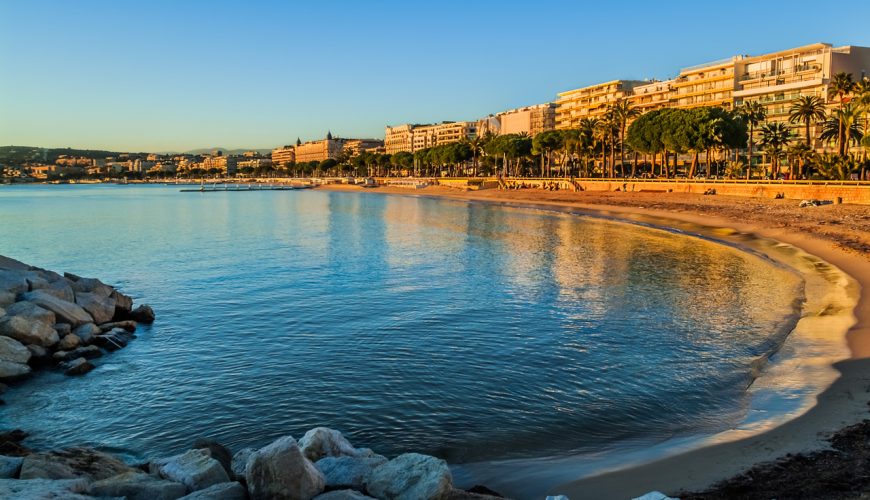 Plage de la Croisette, Cannes Côte d’Azur