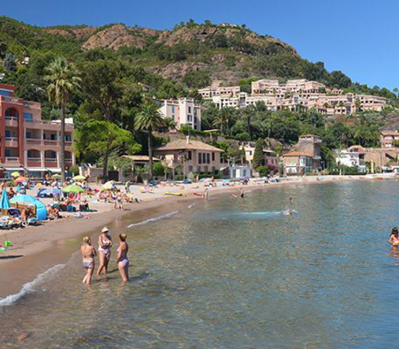 Plage du Suveret, Théoule-sur-mer